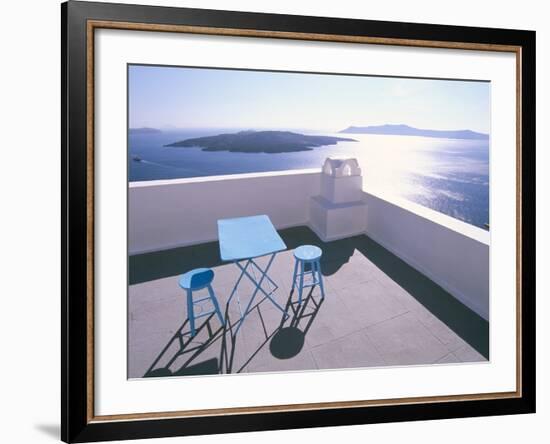 Fira, Island of Santorini (Thira), Cyclades Islands, Aegean, Greek Islands, Greece, Europe-Sergio Pitamitz-Framed Photographic Print