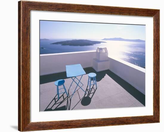 Fira, Island of Santorini (Thira), Cyclades Islands, Aegean, Greek Islands, Greece, Europe-Sergio Pitamitz-Framed Photographic Print