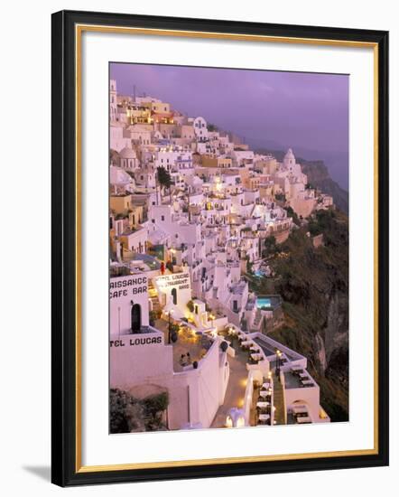 Fira, Island of Santorini (Thira), Cyclades Islands, Aegean, Greek Islands, Greece, Europe-Sergio Pitamitz-Framed Photographic Print