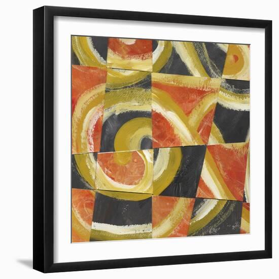 Fire and Slate I-Lisa Choate-Framed Art Print