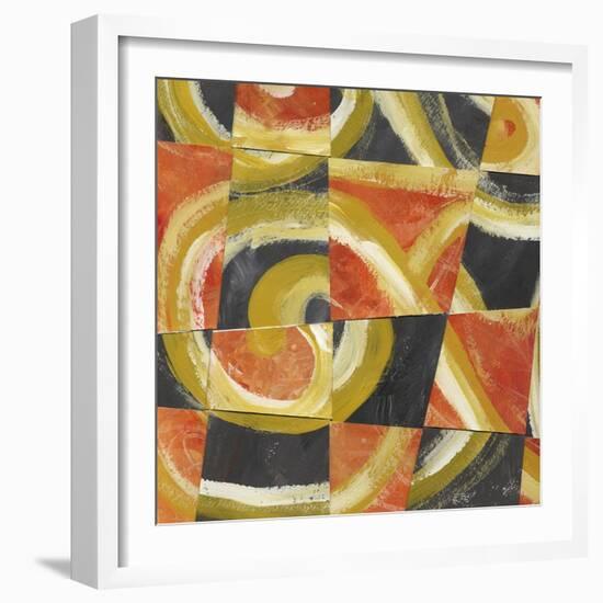 Fire and Slate I-Lisa Choate-Framed Art Print