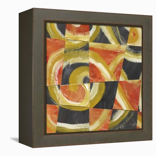 Fire and Slate I-Lisa Choate-Framed Stretched Canvas