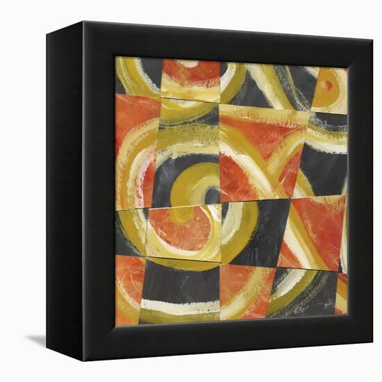 Fire and Slate I-Lisa Choate-Framed Stretched Canvas