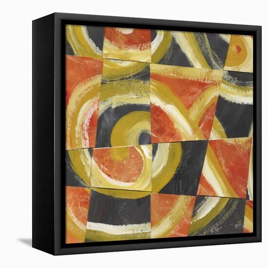 Fire and Slate I-Lisa Choate-Framed Stretched Canvas