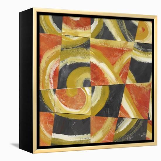 Fire and Slate I-Lisa Choate-Framed Stretched Canvas