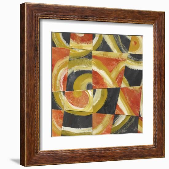 Fire and Slate I-Lisa Choate-Framed Art Print