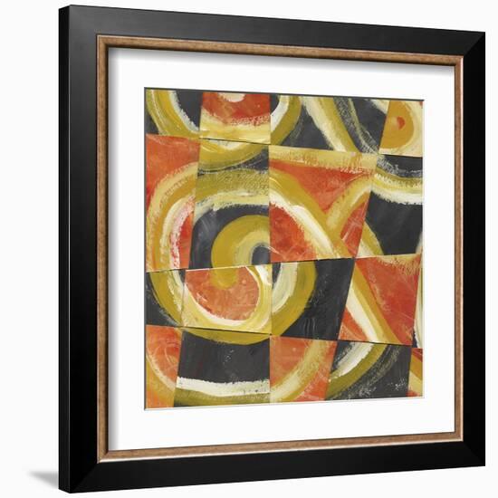 Fire and Slate I-Lisa Choate-Framed Art Print