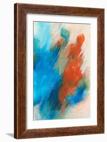 Fire and Water I-Lila Bramma-Framed Art Print