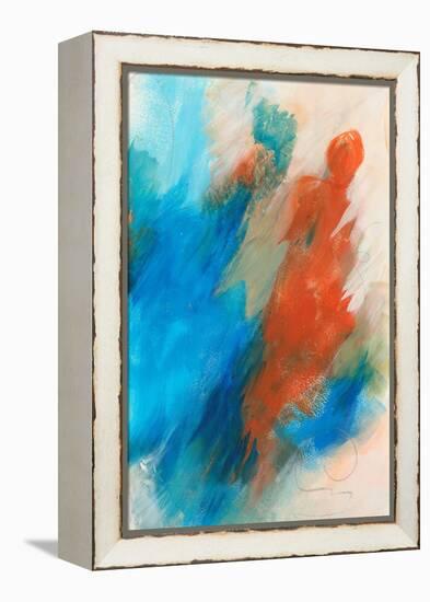 Fire and Water I-Lila Bramma-Framed Stretched Canvas