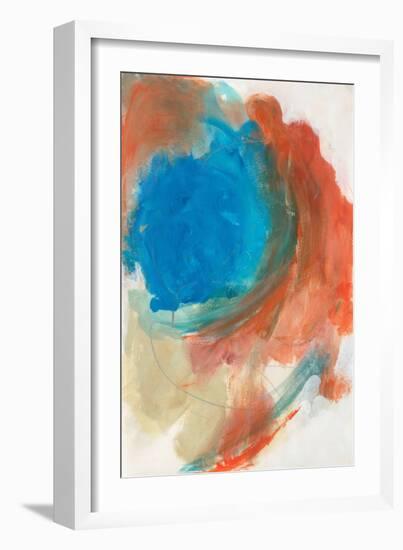 Fire and Water II-Lila Bramma-Framed Art Print