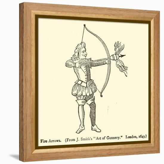 Fire Arrows-null-Framed Premier Image Canvas