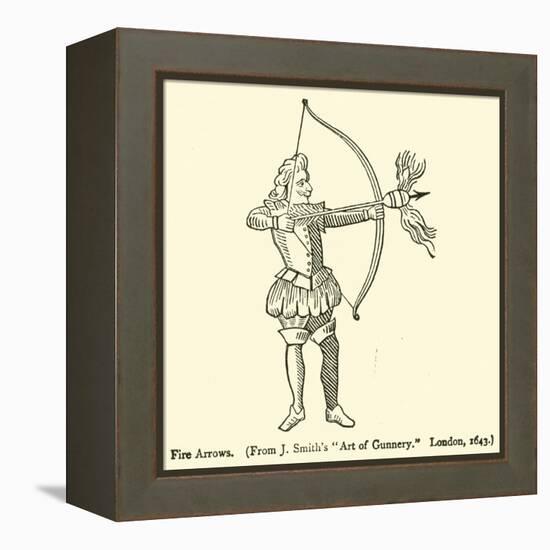 Fire Arrows-null-Framed Premier Image Canvas