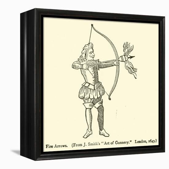 Fire Arrows-null-Framed Premier Image Canvas