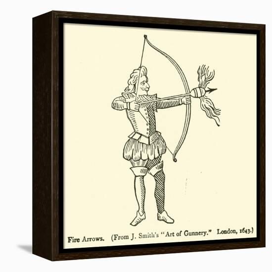 Fire Arrows-null-Framed Premier Image Canvas