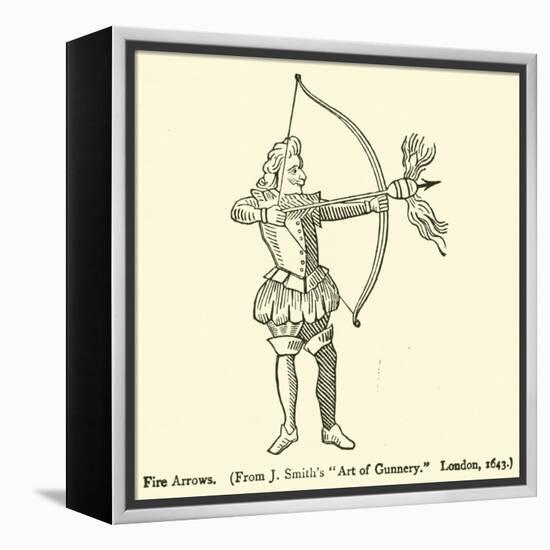 Fire Arrows-null-Framed Premier Image Canvas