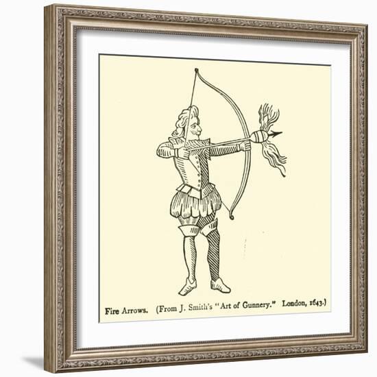 Fire Arrows-null-Framed Giclee Print