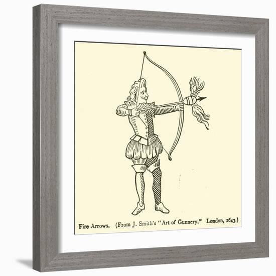 Fire Arrows-null-Framed Giclee Print