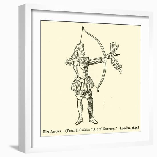 Fire Arrows-null-Framed Giclee Print