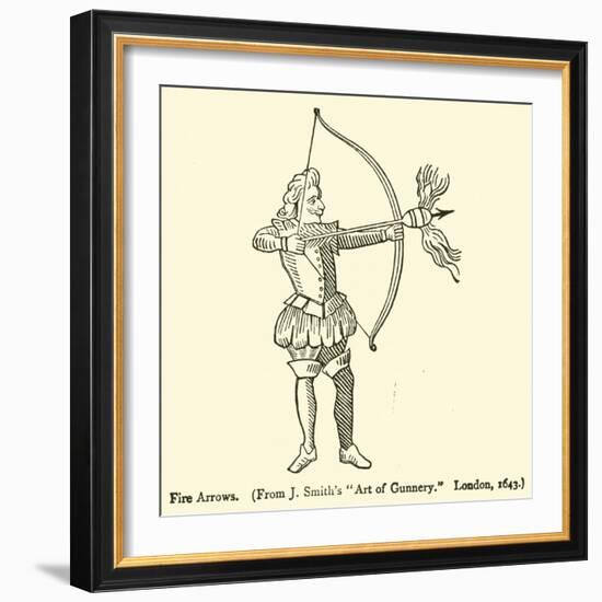 Fire Arrows-null-Framed Giclee Print