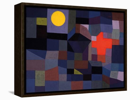 Fire at Full Moon-Paul Klee-Framed Premier Image Canvas