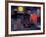 Fire at Full Moon-Paul Klee-Framed Giclee Print