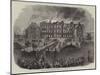 Fire at the General Hospital, Jersey-null-Mounted Giclee Print