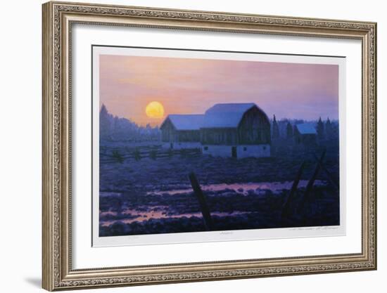Fire Ball-Norman R^ Brown-Framed Collectable Print