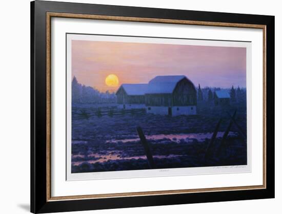 Fire Ball-Norman R^ Brown-Framed Collectable Print
