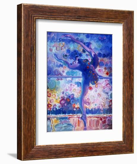 Fire Bird Rehearsal-John Asaro-Framed Giclee Print