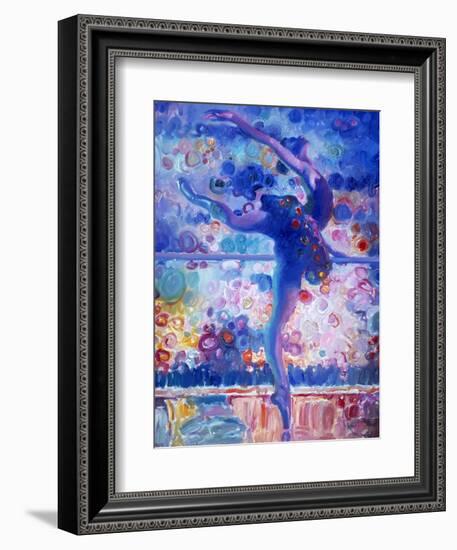 Fire Bird Rehearsal-John Asaro-Framed Giclee Print