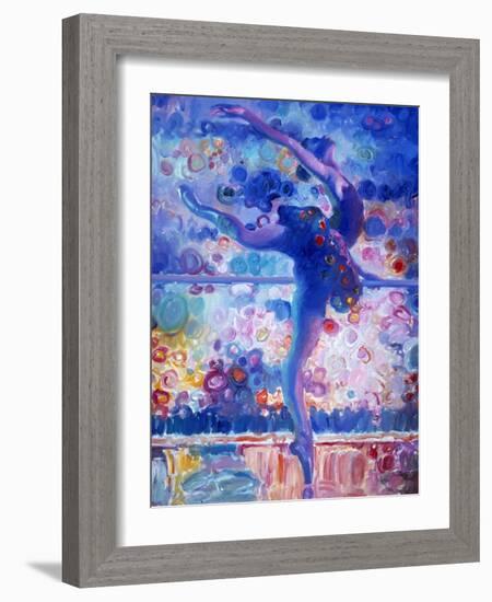 Fire Bird Rehearsal-John Asaro-Framed Giclee Print