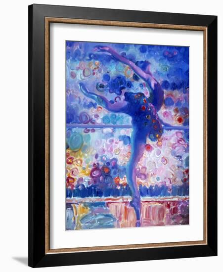 Fire Bird Rehearsal-John Asaro-Framed Giclee Print