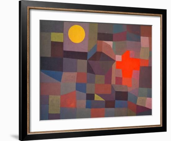 Fire by Moonlight, 1933-Paul Klee-Framed Giclee Print