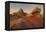 Fire Canyon Arch At Sunset In Valley Of Fire State Park, Nevada-Austin Cronnelly-Framed Premier Image Canvas