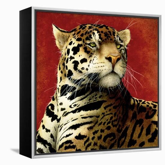 Fire Cat-Will Bullas-Framed Premier Image Canvas