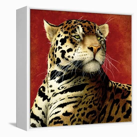 Fire Cat-Will Bullas-Framed Premier Image Canvas