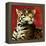 Fire Cat-Will Bullas-Framed Premier Image Canvas