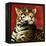 Fire Cat-Will Bullas-Framed Premier Image Canvas