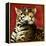 Fire Cat-Will Bullas-Framed Premier Image Canvas