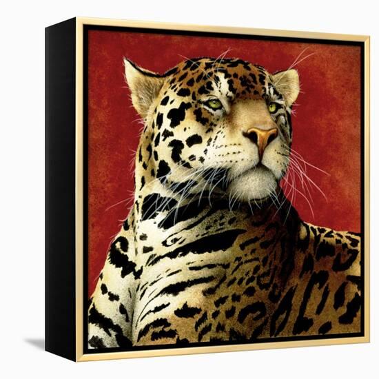 Fire Cat-Will Bullas-Framed Premier Image Canvas