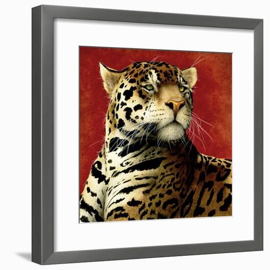 Fire Cat-Will Bullas-Framed Premium Giclee Print