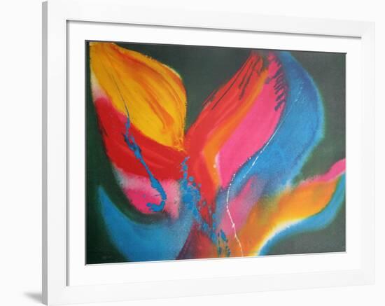 Fire Dancer-Lamar Briggs-Framed Limited Edition