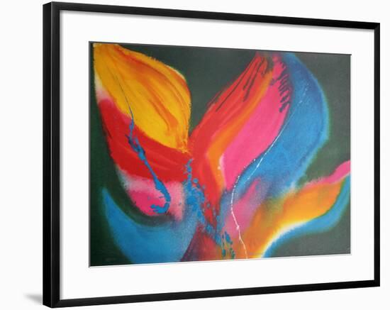 Fire Dancer-Lamar Briggs-Framed Limited Edition