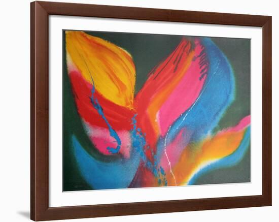 Fire Dancer-Lamar Briggs-Framed Limited Edition