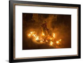 Fire Dancer-Angela Muliani Hartojo-Framed Photographic Print