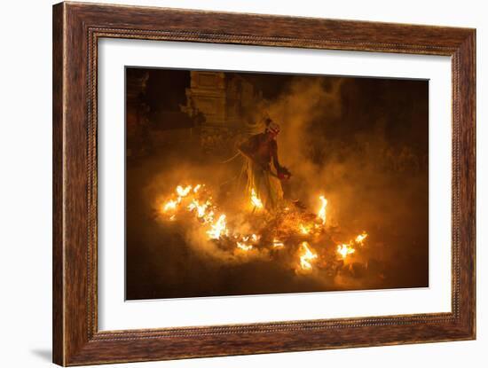 Fire Dancer-Angela Muliani Hartojo-Framed Photographic Print