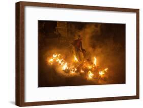 Fire Dancer-Angela Muliani Hartojo-Framed Photographic Print