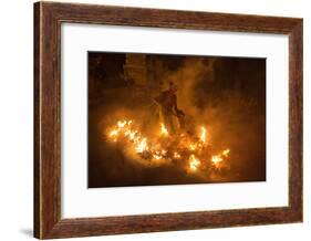 Fire Dancer-Angela Muliani Hartojo-Framed Photographic Print