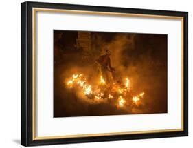 Fire Dancer-Angela Muliani Hartojo-Framed Photographic Print