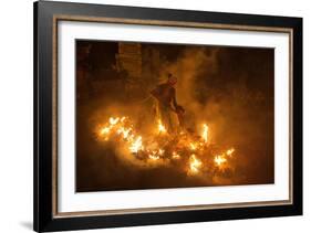 Fire Dancer-Angela Muliani Hartojo-Framed Photographic Print